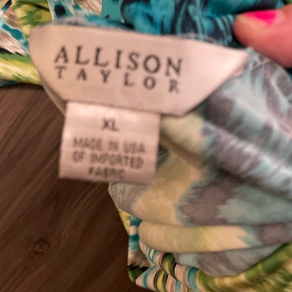 Allison Taylor Colorful Geometric Maxi Skirt size XL - Picture 3 of 3